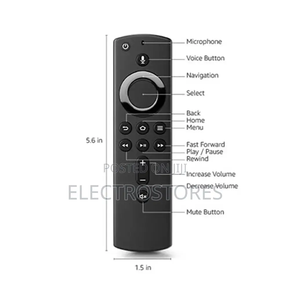 Firestick Tv Stick 2nd Generation Amazon Voice Remote