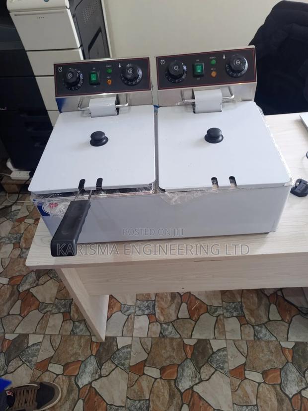 Double Deep Fryer Imported – Heavy Duty Commercial Use