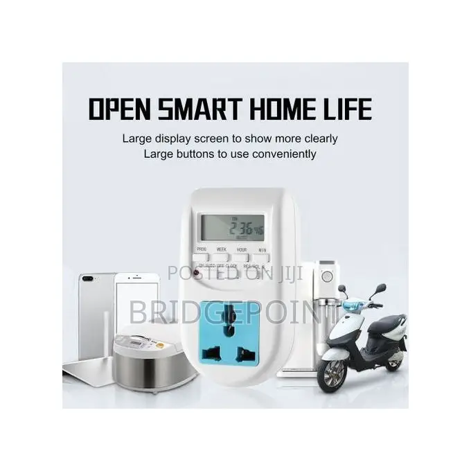 Weekly 7 Days Programmable Electrical Timer Switch