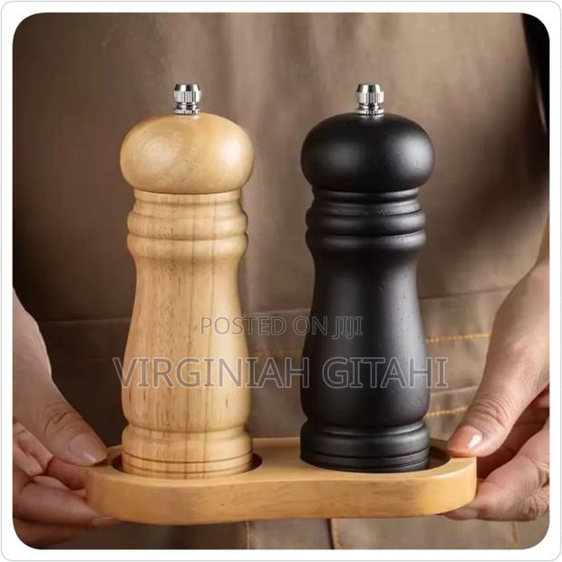 Black Brown Hot Selling Pepper Grinder 6inch Set