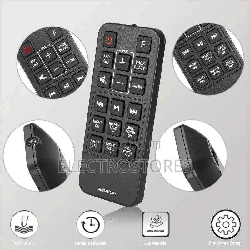 Lg Soundbar Remote Sk3d Sk4d Sj3 Sj4 Sl3d Sph4b-W Spj4b-W