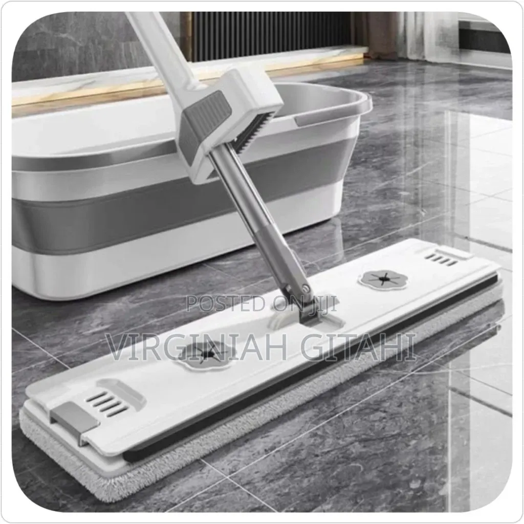 Bucket Mop Household Flat Mop