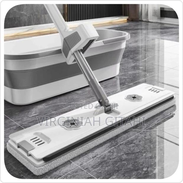Bucket Mop Household Flat Mop