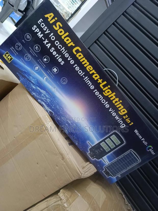 High Definition Video Recording Solar CCTV Flood Light - thumbnail 2