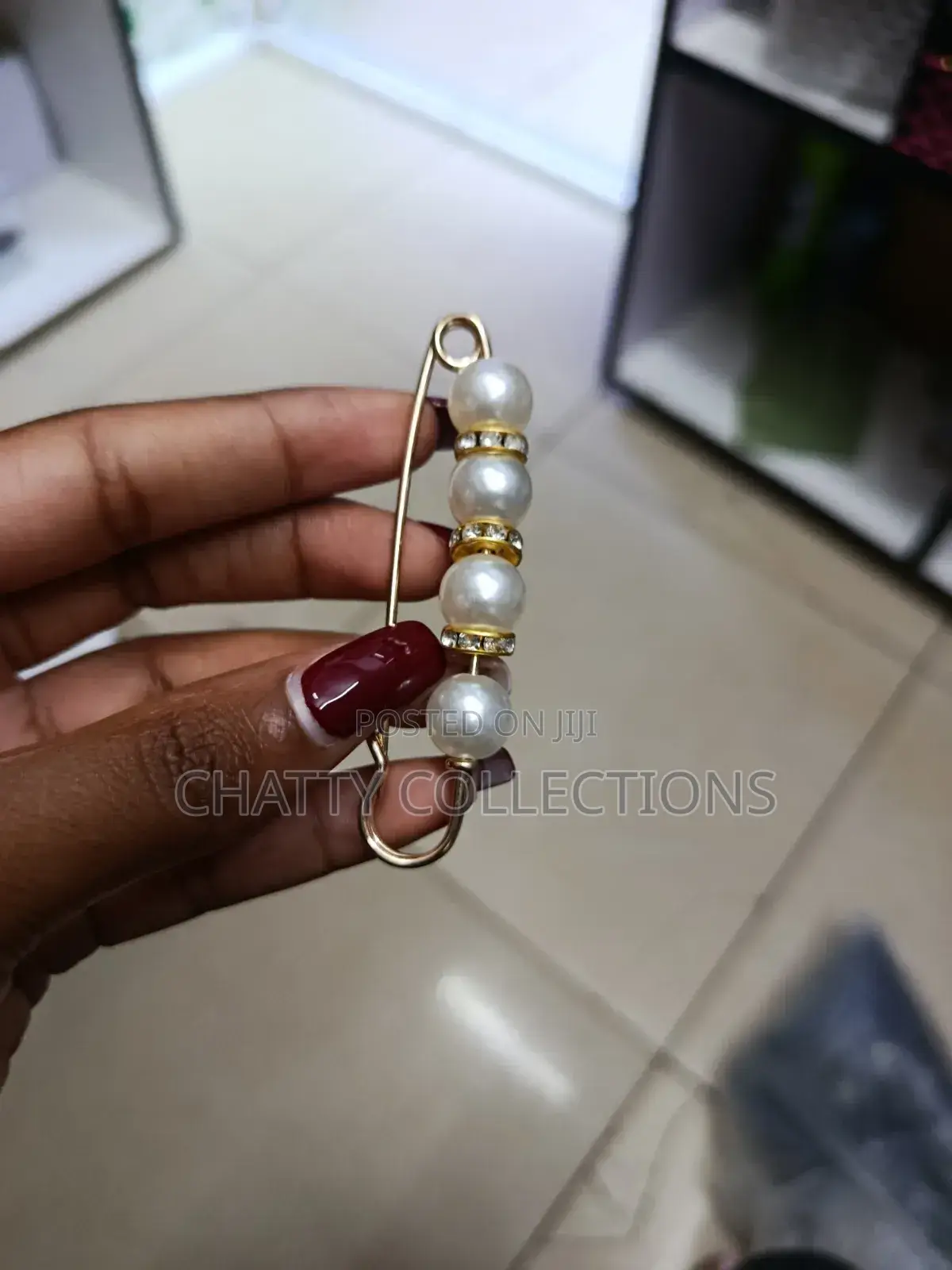 White Dress Lapel Pins
