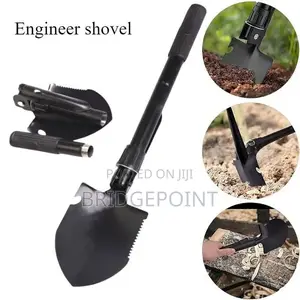 Multi-Functional Folding Shovel, Spade, and Trowel,