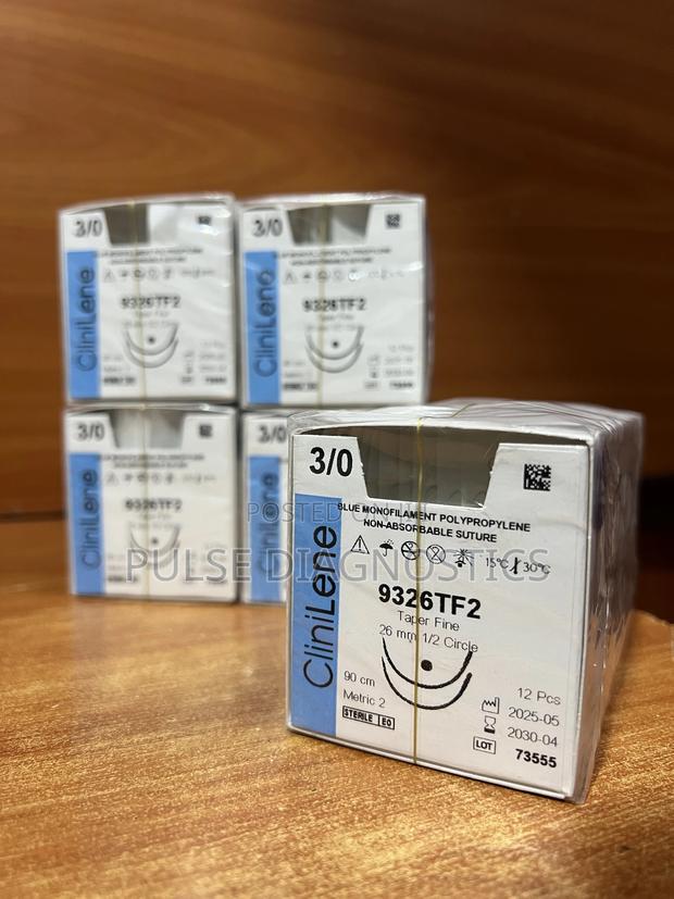 Clinisut/ Prolene| Polypropylene Suture 3/0| Taper Fine|Non-Absorbable - thumbnail 2