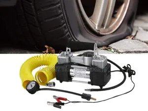 Portable Car Tyre Inflator / Air Compressor – Heavy Duty 12v Pump