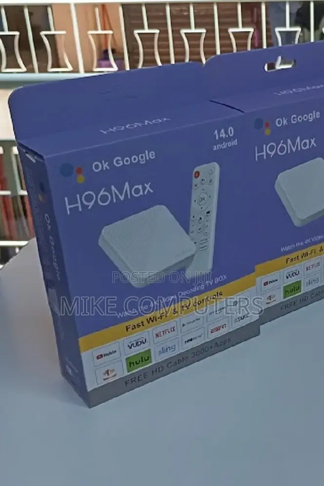 H96 Max Android 14 Streaming Box 2gb Ram 16gb