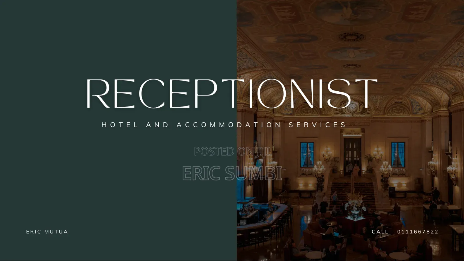 Front Desk / Receptionist