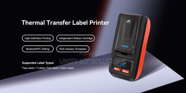 Puty Pt-66dc Handheld Thermal Transfer Label Printer