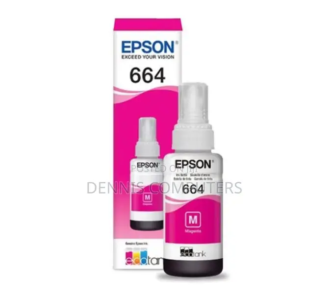 Ink Cart Epson T6643 Magenta T6643 Epson