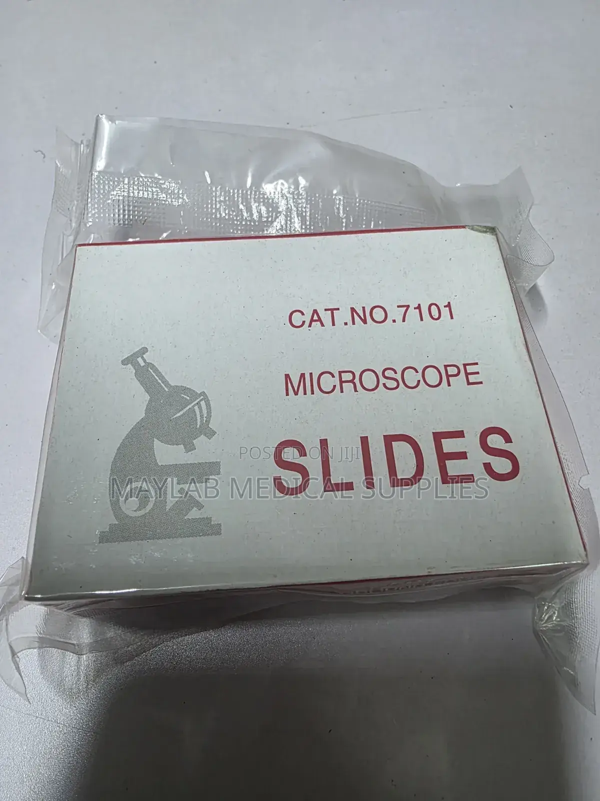Microscope Slides Plain 50pcs | Laboratory Glass Specimen Slides