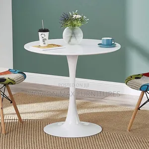 Round Dinning Marble Top Marble