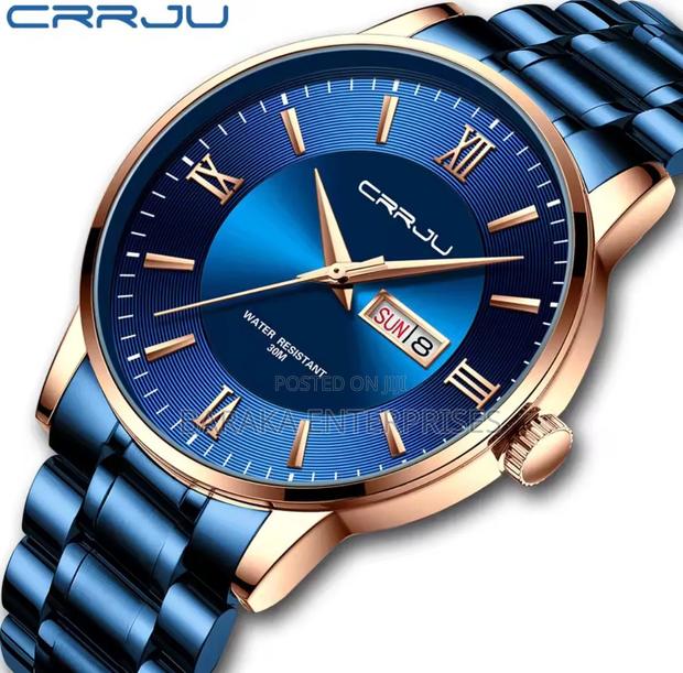 Crrju 2175 Men Day Date Gents Watch