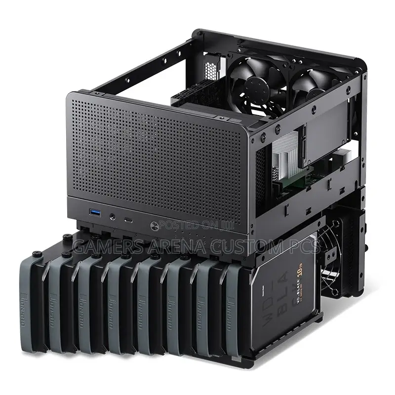 Jonsbo N3 Mini-Itx Mini Tower Nas Storage Case Support 8hdd