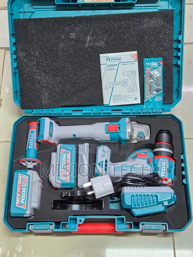 Total 2pcs Combo Set 
1pc Brushless Cordless Drill 66nm With Hammer
