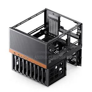 Jonsbo N6 Nas Case, Micro Atx Pc Case,9hdd/SSD Drive Bay