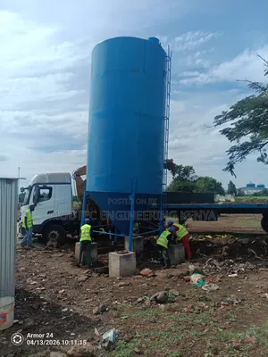 Modtec: Cement Silo Tank Mixer 50000kgs