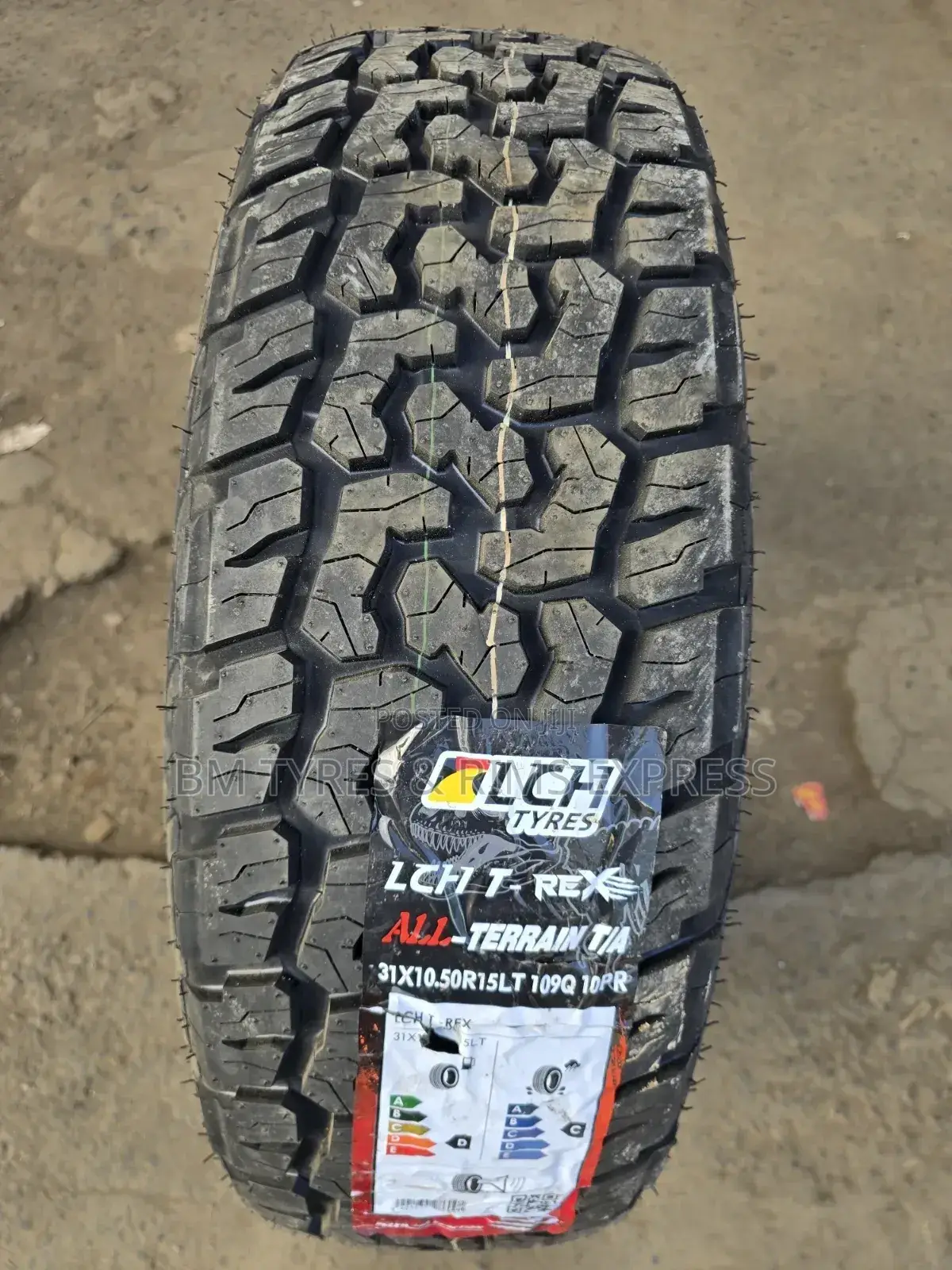 31x10.50r15 LCH Tyres (All Terrein) T Rex.