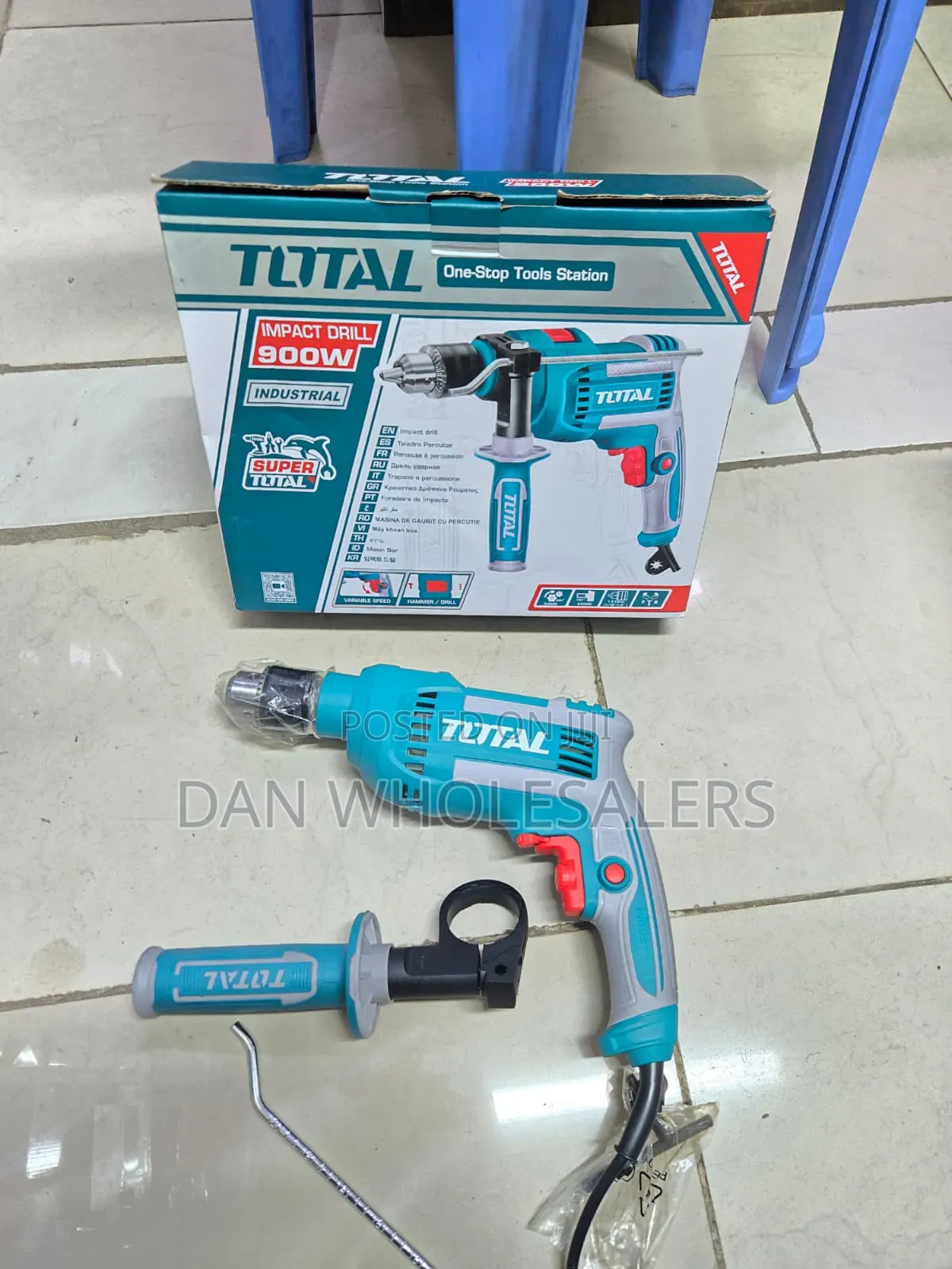 900w Total.Electric Drill With Hammer Function