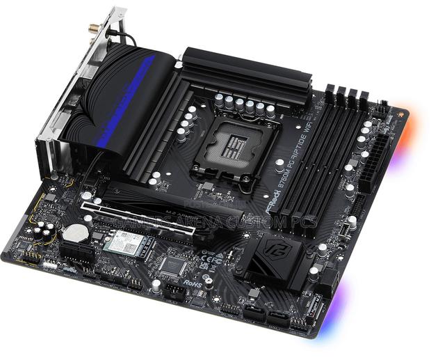 Asrock B760m Pg Riptide Wifi Micro-Atx Motherboard - thumbnail 4