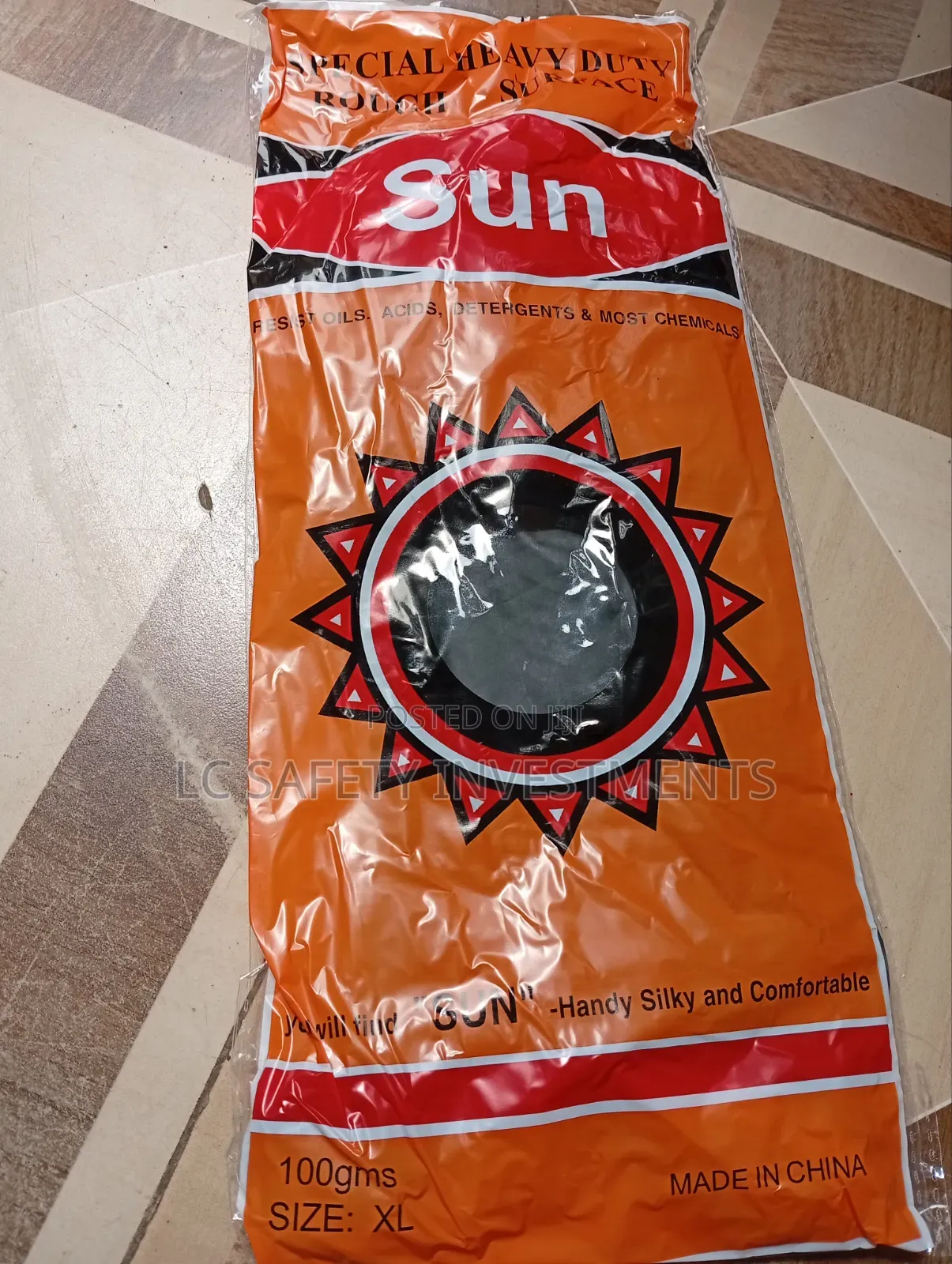 Rubber Safety Gloves