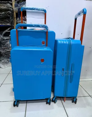 3-in-1 Fibre Suitcase Set Durable Travel Luggage Set
