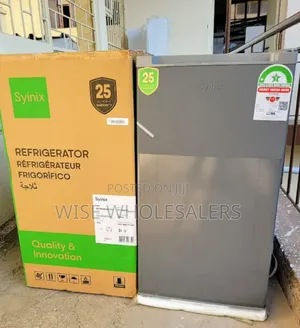 Syinix 90l Glass Door Refrigerator
