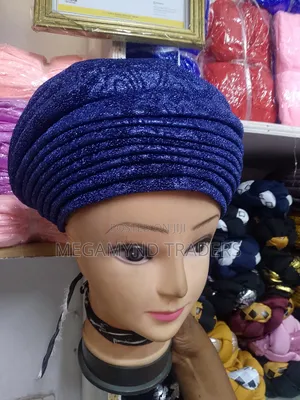 Wedding Turban Cap For Women /African Auto Gele Headtie