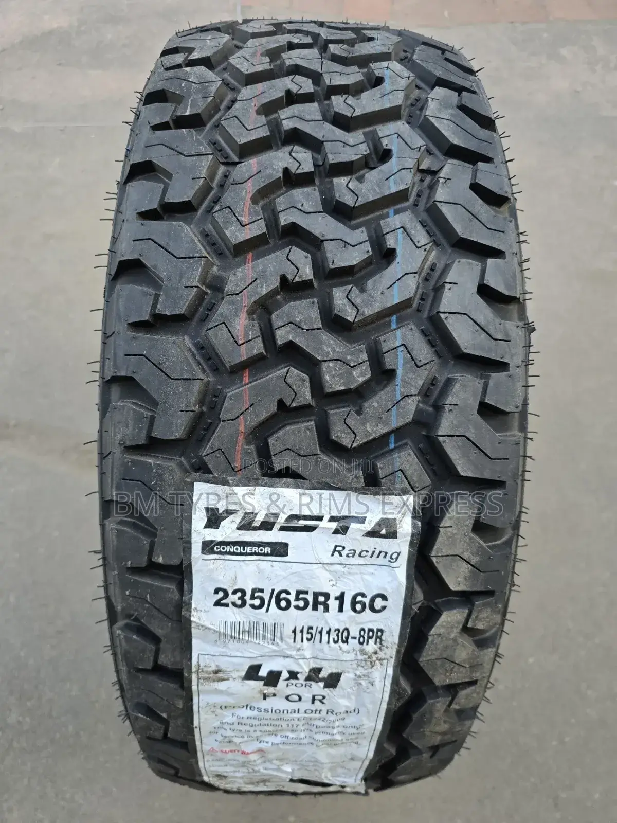 235 /65 R16 Yusta Tyres (All Terrein) Commercial