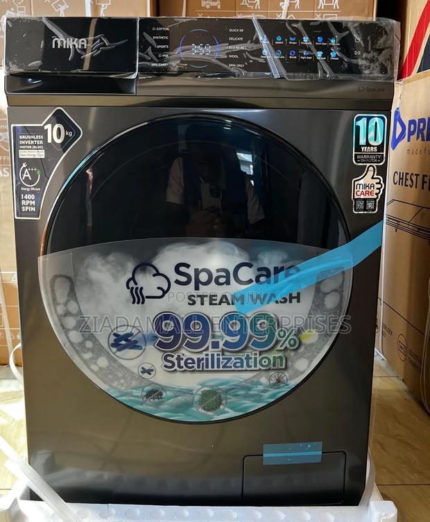 Mika Washing Machine Front Load 10kg