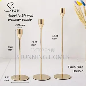 3 Piece Candle Holders