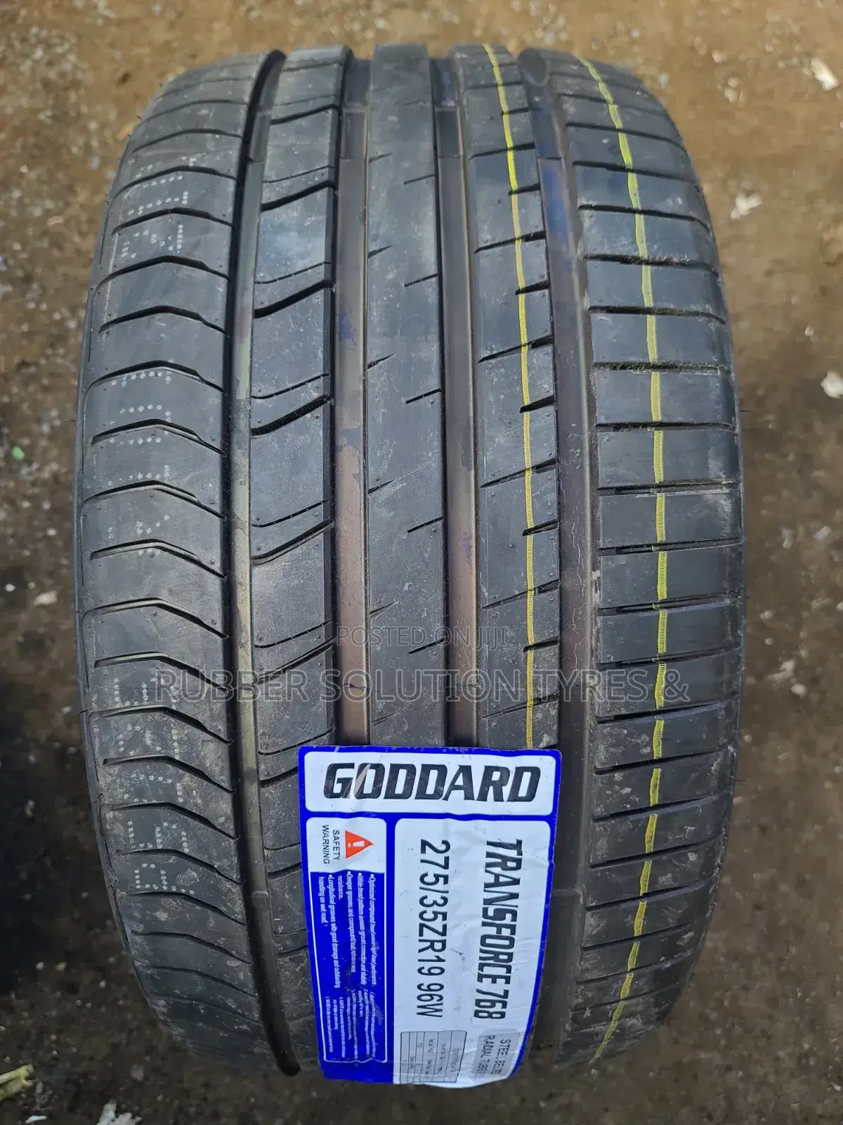 275/35r19 Goddard Tyres 96w Transforce768