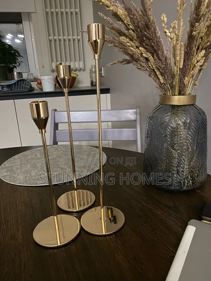 3 Piece Candle Holders