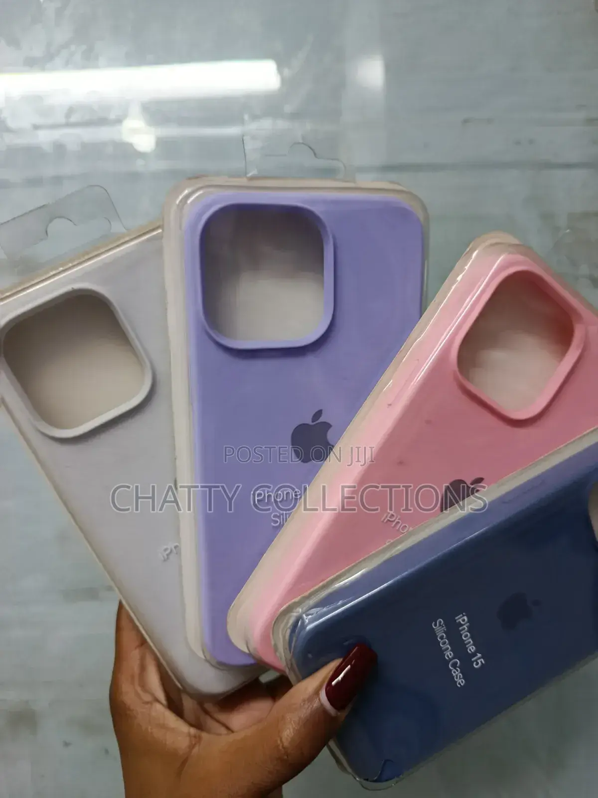 iPhone 15 Series Silicone Rubber Phone Cases