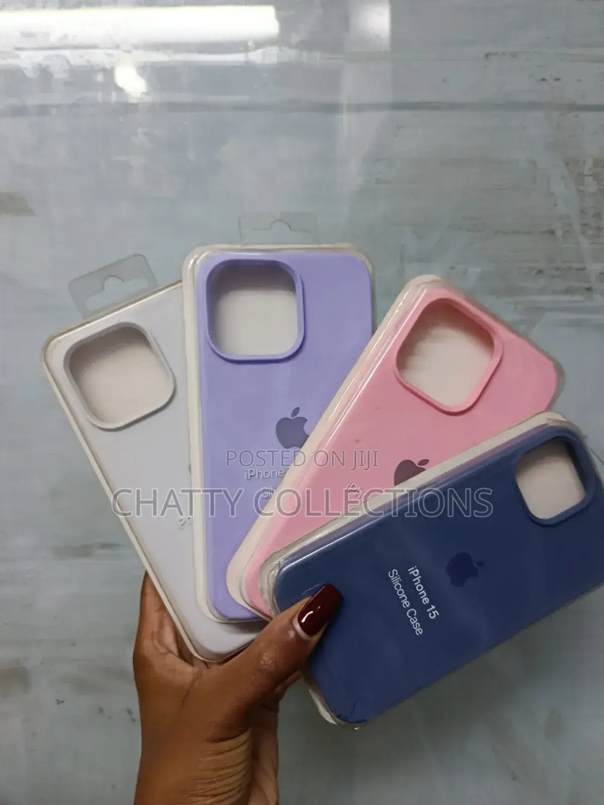 iPhone 15 Series Silicone Rubber Phone Cases