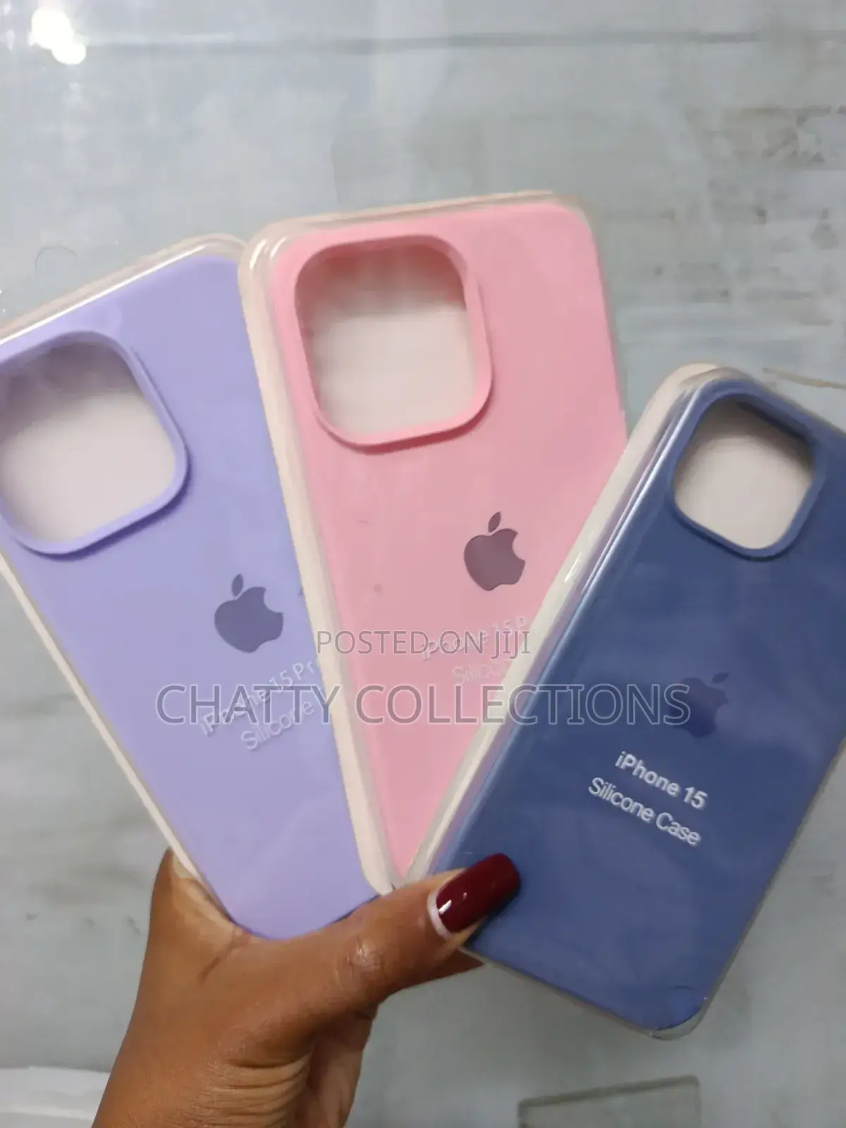 iPhone 15 Series Silicone Rubber Phone Cases