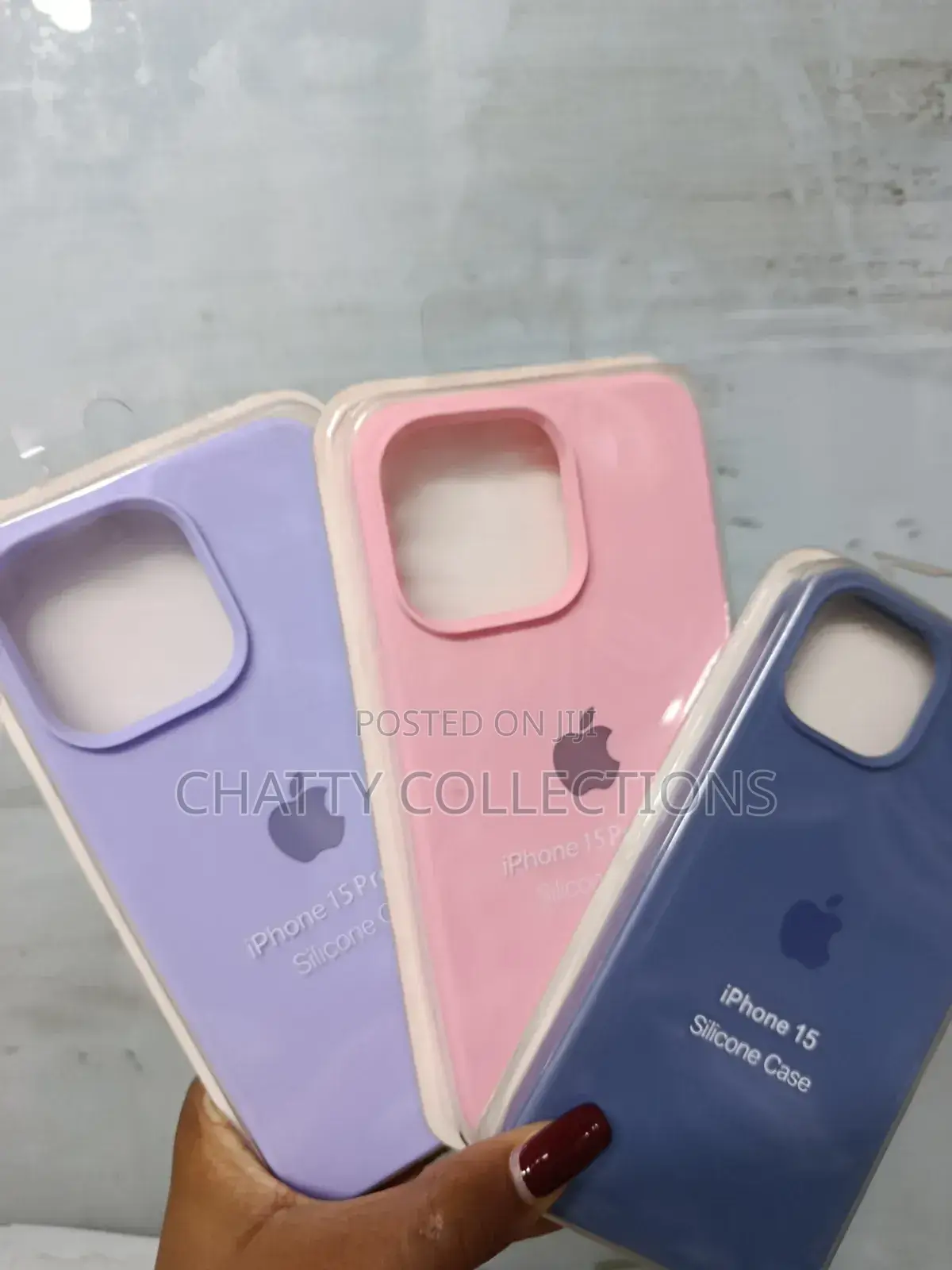 iPhone 15 Series Silicone Rubber Phone Cases