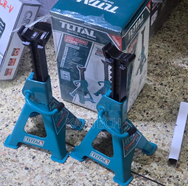 Total 3 Ton Heavy Duty Jack Stands (2pcs)