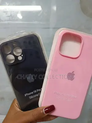iPhone 16 Pro Max Silicone Rubber Phone Cases
