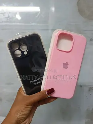 iPhone 16 Pro Max Silicone Rubber Phone Cases