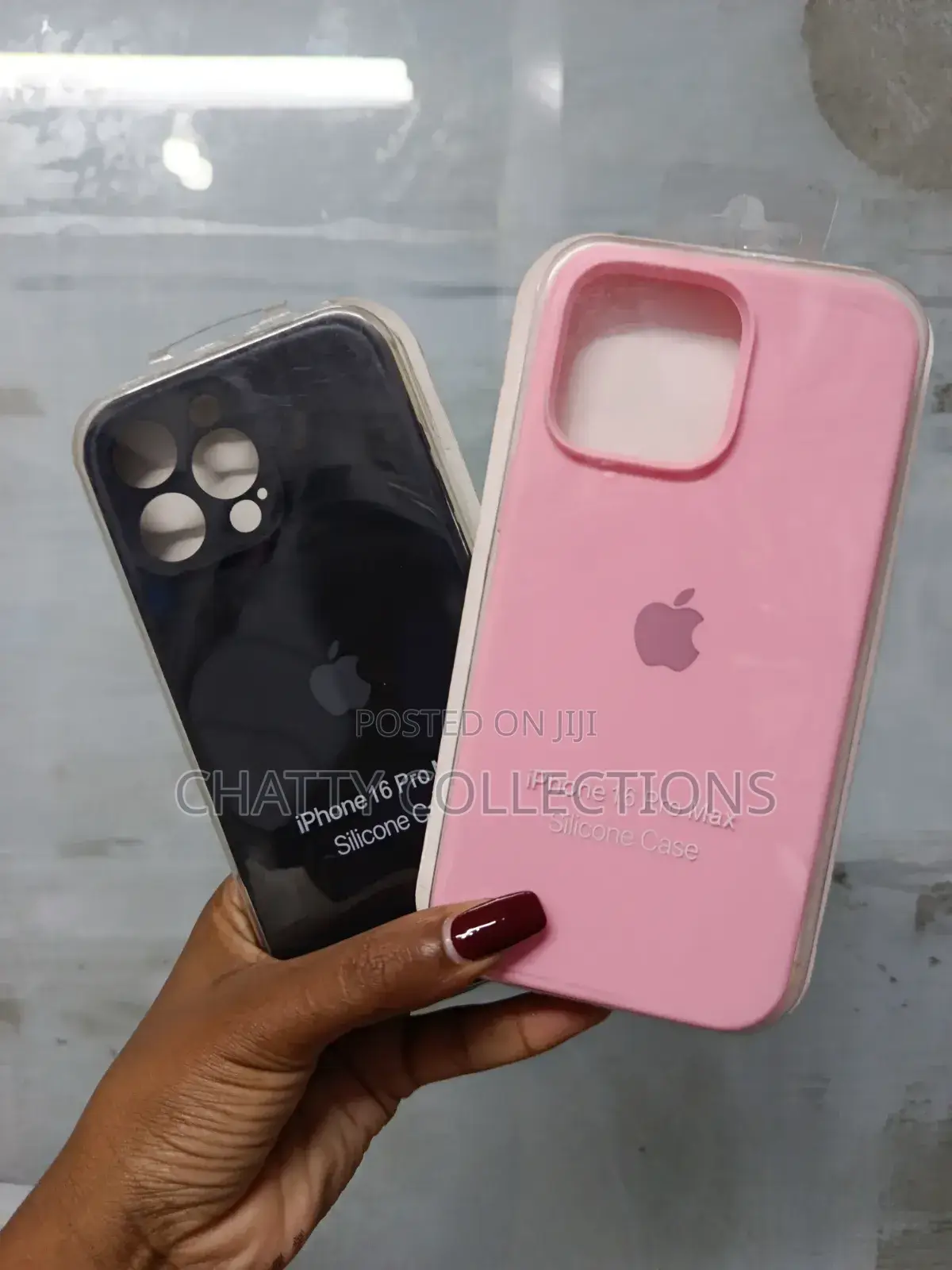 iPhone 16 Pro Max Silicone Rubber Phone Cases