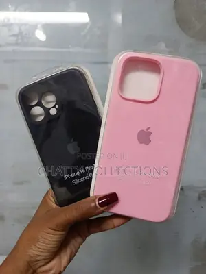 iPhone 16 Pro Max Silicone Rubber Phone Cases