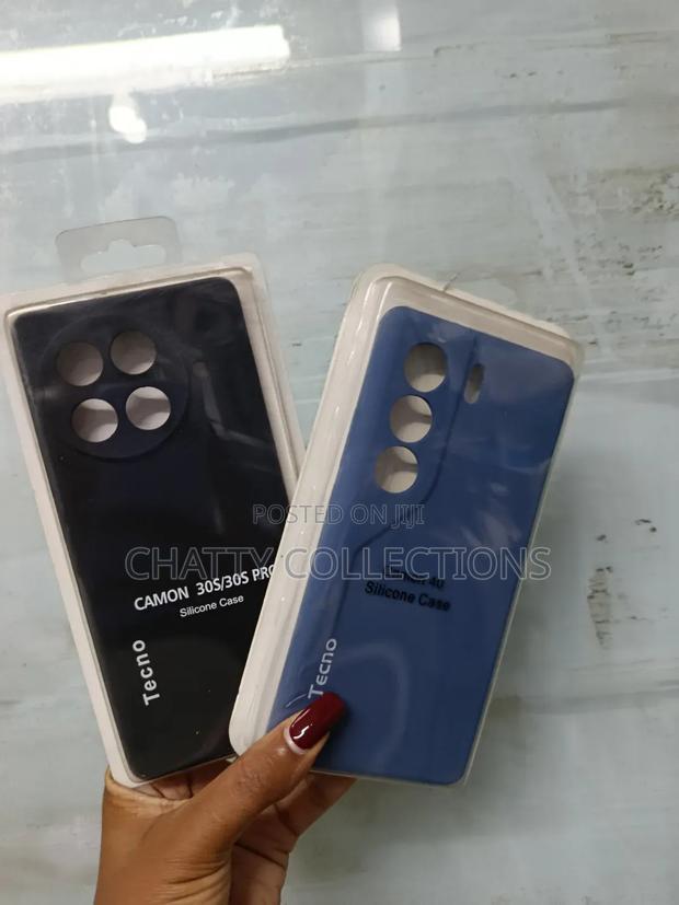 Tecno Silicone Rubber Phone Cases