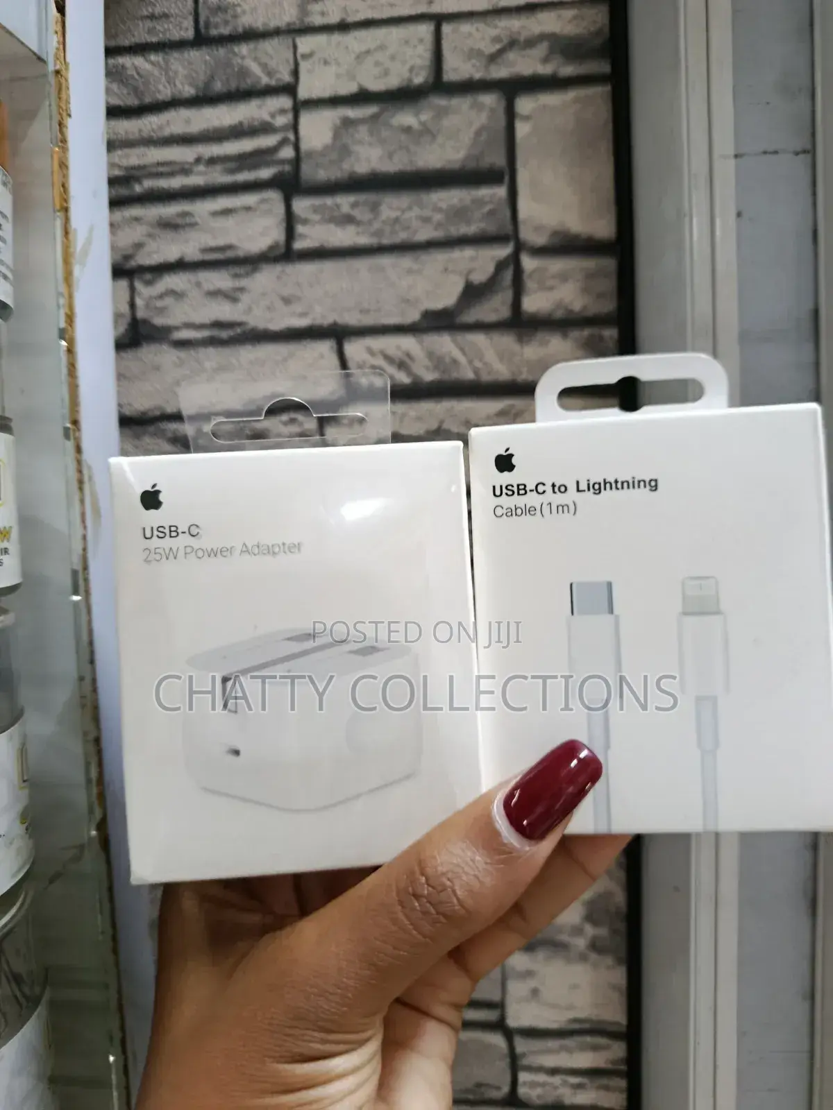 25w iPhone 11,12,13 Original Phone Complete Charger (Header + Cable)