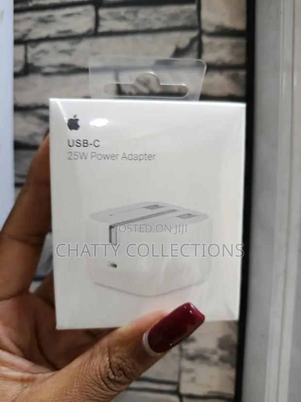 25w iPhone 11,12,13 Original Phone Complete Charger (Header + Cable) - thumbnail 3