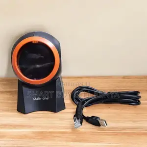 Hands-Free Omnidirectional Desktop Table Mount Laser Barcode Scanner