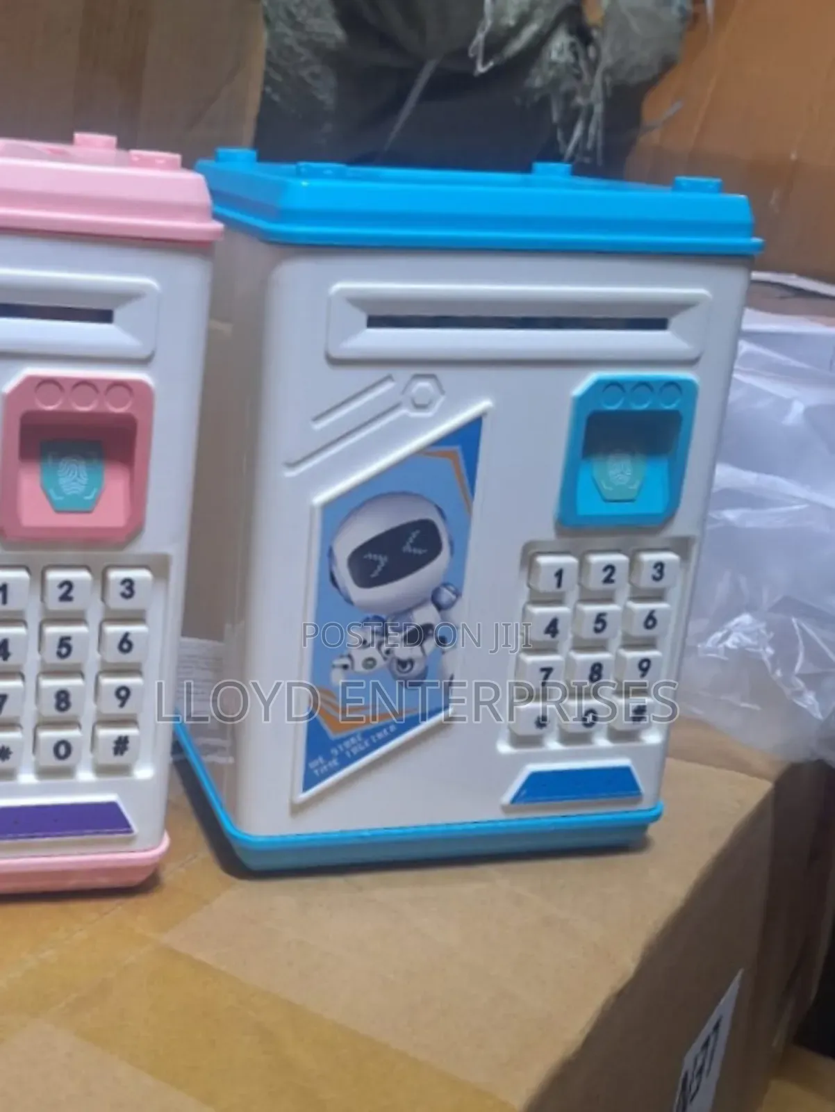 Pink or Blue Piggy Bank