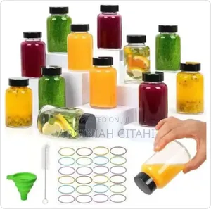 *Colourless Gingershots Glass Bottles